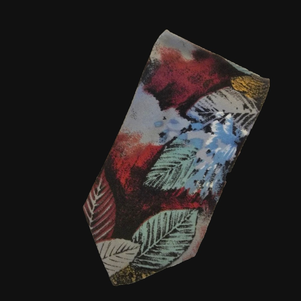 MIV Floral Silk Tie